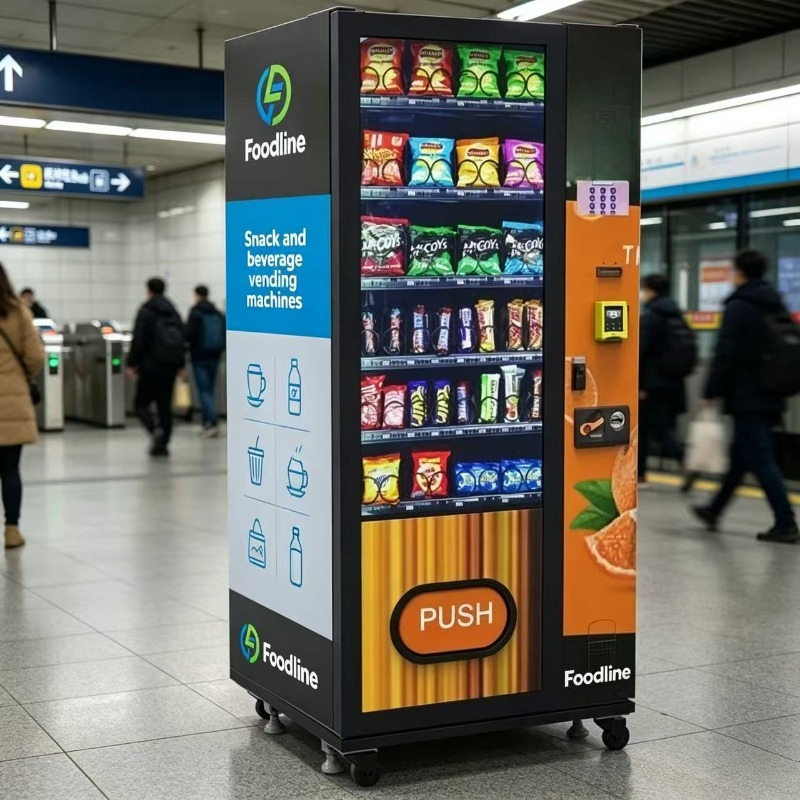 Food Snacks Healthy - FL Maßgefertigte Kombi-Verkaufsautomaten für Kalte Gesunde