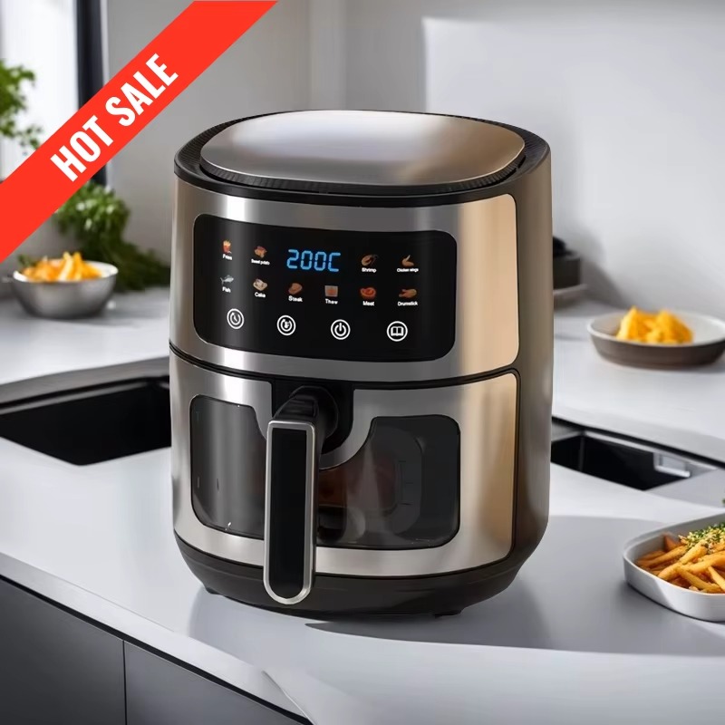 Food Snacks Healthy - Großhandel 10L schwarze Luftfritteuse, schnell, gesund,