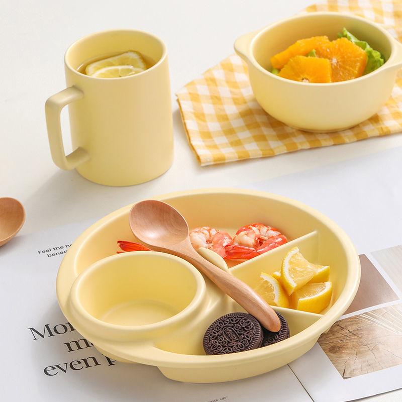 Food Snacks To Lose Weight - Portionierteller für Diät und Gewichtsverlust, Unterteilter