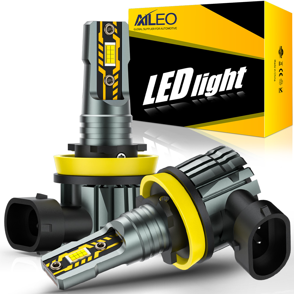 Yellow Food Snacks - AILEO H11 LED 5570 CSP Auto-Scheinwerferlampen