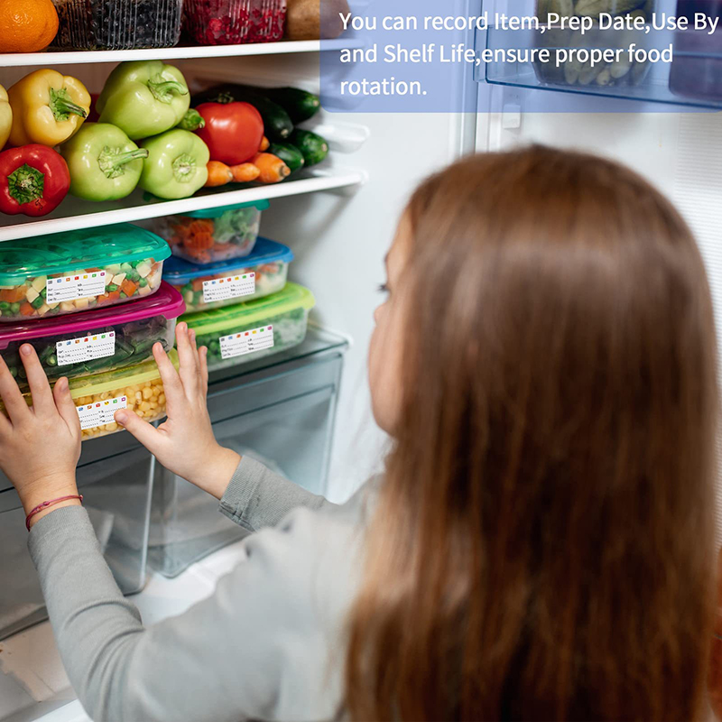 300 Stück/Rolle Küchen-Datumsa – Food Snacks Label Bewertung und Preis