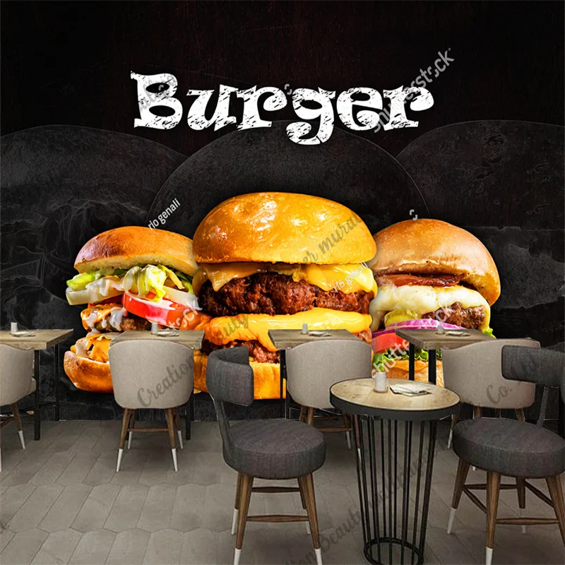 Benutzerdefinierte Burger Foto – Food Snacks Background Bewertung und Preis