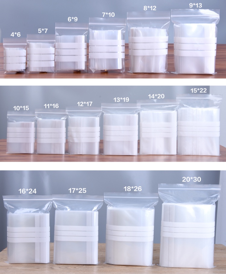 200 Stück Transparente PE-Schr – Food Snacks Label Bewertung und Preis
