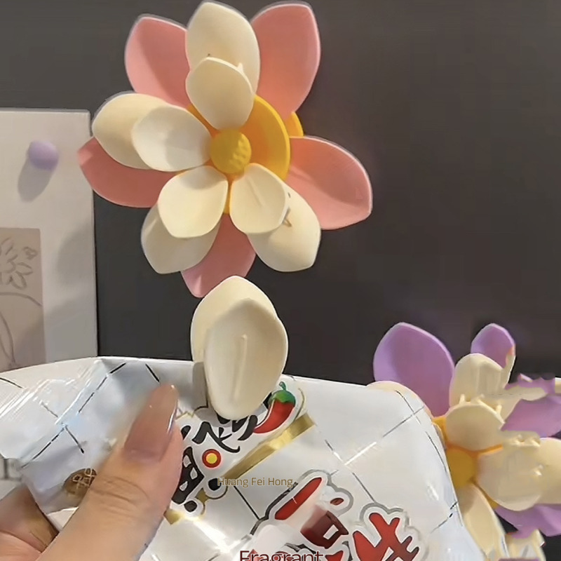 Sanfter Lotus-Kühlschrankmagne – Food Good Snacks Bewertung und Preis