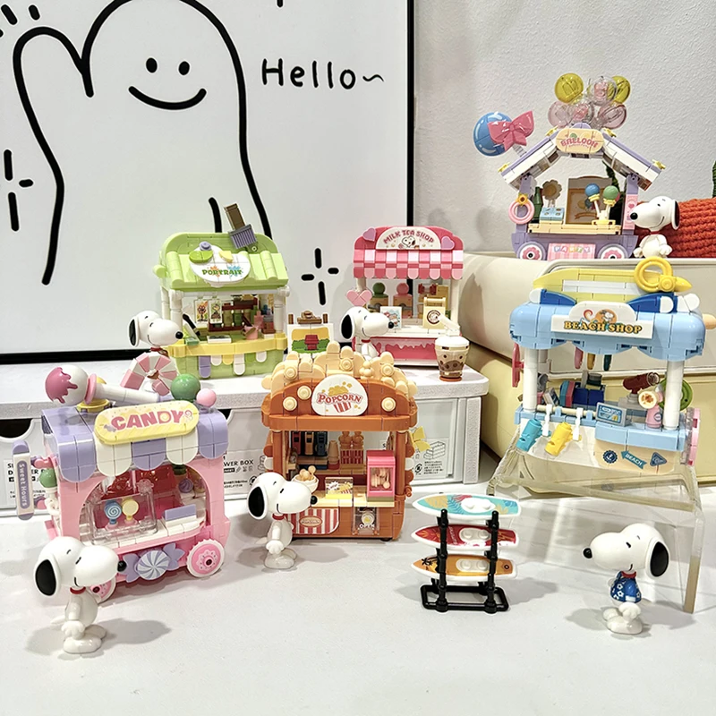 Snoopy Store Bausteine Street  – Spicy Food Snacks Bewertung und Preis