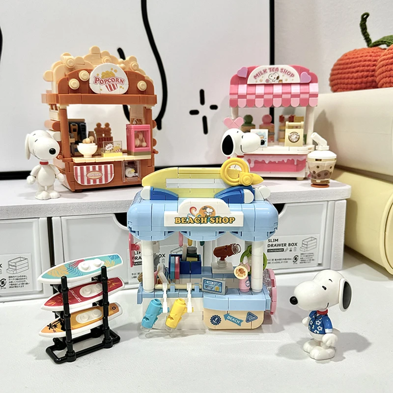 Snoopy Store Bausteine Street  – Spicy Food Snacks Bewertung und Preis