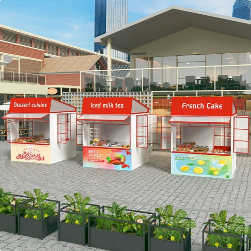 Mobiler Außen-Verkaufsstand fü – Food Good Snacks Bewertung und Preis