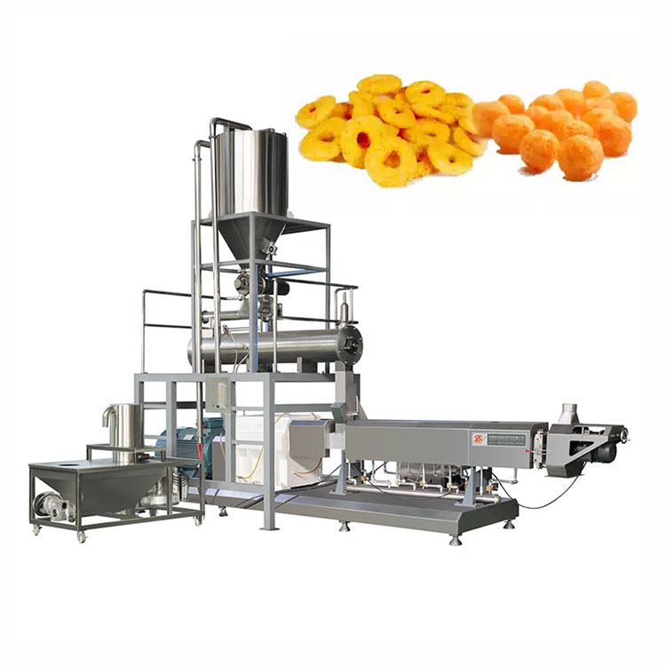 Extruder für gepuffte Mais- un – Food Snacks Making Machine Bewertung und Preis