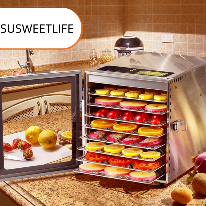 500W 8-Fach Großkapazitäts-Dör – Food Snacks Healthy Bewertung und Preis