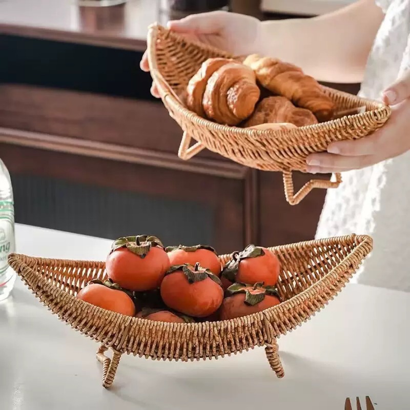 Halbmondförmige Obstschale Kre – Food Platter Snacks Bewertung und Preis